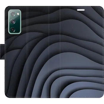 Pouzdro na mobilní telefon Flipové pouzdro iSaprio - Dark Waves - Samsung Galaxy S20 FE