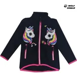 Dívčí mikina KUGO HM0607 tmavě modrá