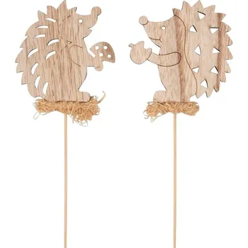 Zápich, ježek dřevěný