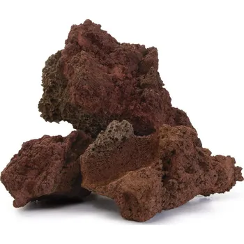 Přírodní kámen Granulati Zandobbio Okrasný lámaný kámen Lava Rossa 200 - 400 mm (koš) 800 kg