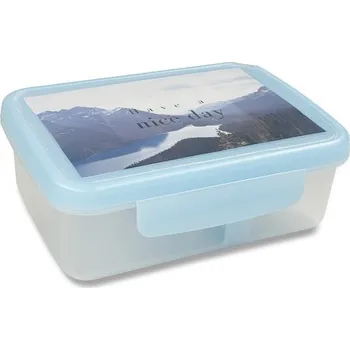 Svačinový box Zdravá lahev Svačinový box zdravá sváča UNI - ledově modrý