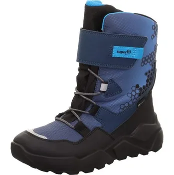Chlapecká zimní obuv Dětské zimní boty ROCKET Blue/Black Gore-Tex, Superfit , 1-000409-8000, modrá - 40
