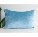 XPOSE® Mikroplyšový povlak na polštář - nová modrá 40x60 cm, Mikroplyš + Prodloužená možnost vrácení zboží do 50 dnů