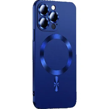 Pouzdro na mobilní telefon Kryt iPhone 15 Plus Nexeri MagSafe modrý
