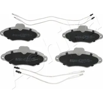 Brzdová destička Sada brzdových destiček, kotoučová brzda ASHIKA 50-00-0628