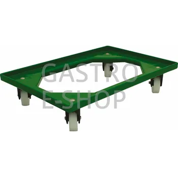 COMPLASTEC Roller System Vozík 4 ot.kolečka - zelený