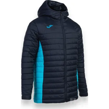 Bunda JOMA URBAN V , barva tmavě modrá - zářivě tyrkysová, velikost XL