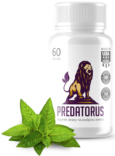 Predotor Plus Predatorus Přípravek na podporu erekce 60 tob. od 769 Kč - Zbozi.cz