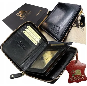 Peněženka Abiatti peněženka z pravé lícové kůže, vícebarevná - muž