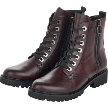 Dámské kozačky Dámská kotníková obuv D8671-35 Remonte vínová Barva: rot, Velikost: 39