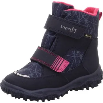 Dívčí zimní obuv Dívčí zimní boty HUSKY Blue/Pink Gore-Tex, Superfit, 1-006080-8020, růžová - 41
