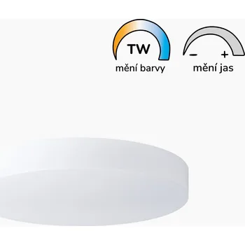 Plnospektrální LED svítidlo DAGO V2 plastové 400 mm 34W - Denní, Chytré drátové DALI