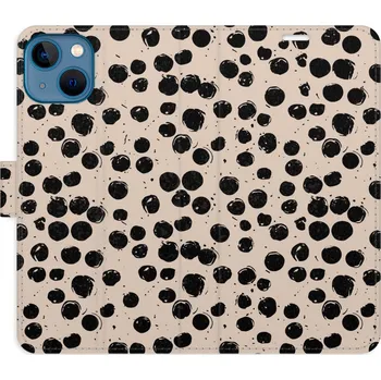 Pouzdro na mobilní telefon Flipové pouzdro iSaprio - Dotted 02 - iPhone 13