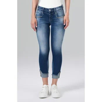 Dámské džíny M.O.D.miracle of denim M.O.D.dámské džíny Rita regular fit close blue modré Velikost: 31/28