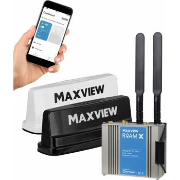 Anténa a router Maxview Roam Campervan X černá