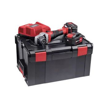 pásová bruska FLEX BME 18.0-EC/5.0 Set, Aku-základní motor TRINOXFLEX 18,0 V (Verze: s kufrem, rychlonabíječkou a 2x baterií 5.0 Ah)
