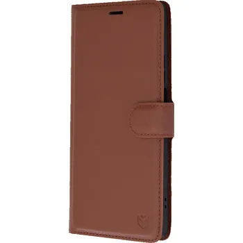 Pouzdro na mobilní telefon Pouzdro Motorola Moto G34 / G45, Techsuit Leather Folio, hnědé