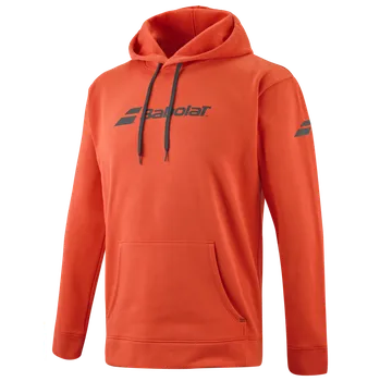 Chlapecká mikina Dětská mikina Babolat EXERCISE HOOD SWEAT Barva: Oranžová, Velikost: 10-12 let