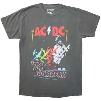 Pánské tričko Merch AC/DC: Ac/dc Unisex T-shirt: Vintage '74 Jailbreak (xxxx-large) XXXXL