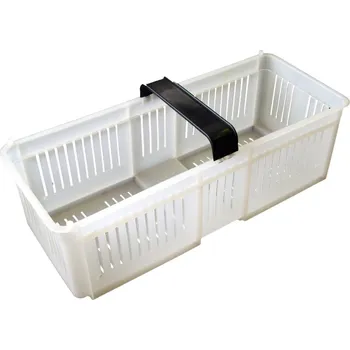 Přepravka na jídlo Plastkon Přepravka na drobné plody 38 x 16 x 15 cm mix barev