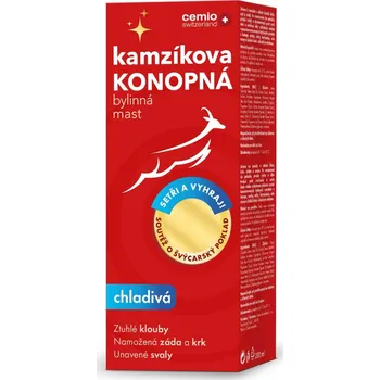 Cemio Kamzíkova konopná mast chladivá