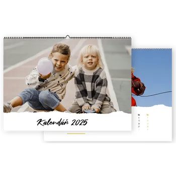 Fotokalendář Nástěnný fotokalendář, A4 na šířku, Z vlastních fotek, Online a snadno v editoru Motiv Moderní 1