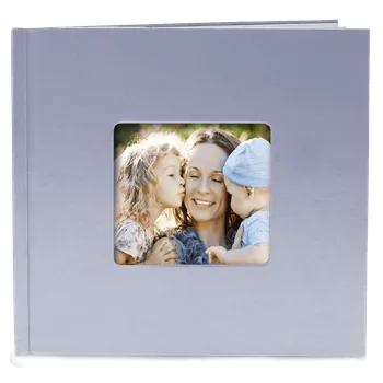 Fotokniha Vyrobte si online nejlepší fotoknihu, rychle v modré barvě 21 x 21 cm do 24 hod - motiv elegantní bílá