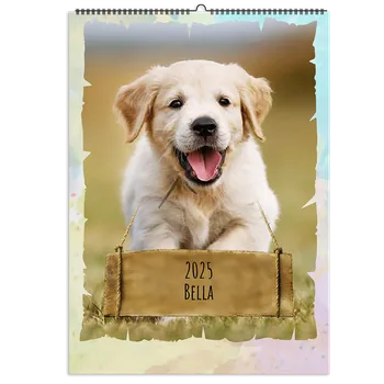 Fotokalendář Fotokalendář A4 na výšku, Vlastní fotky, Online editor a snadná výroba. Motiv Hafíci