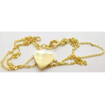 Náramek Klenoty Budín Dámský dvojitý zlatý pevný náramek 19cm 585/1,82gr HK4052 (Klenoty Budín Dámský dvojitý zlatý pevný náramek 19cm 585/1,82gr HK4052)