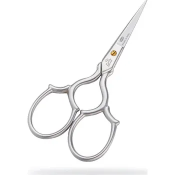 Krejčovské nůžky Nůžky vyšívací matný chrom 9 cm