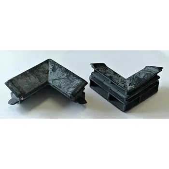 Těsnění do okna a dveří SCHUCO Vulkanizovaný roh ke středovému těsnění Schüco - 244514