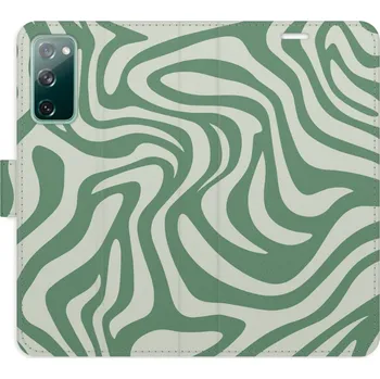 Pouzdro na mobilní telefon Flipové pouzdro iSaprio - Zebra Green 02 - Samsung Galaxy S20 FE