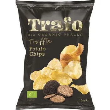 Chips Chipsy s příchutí černého lanýže bio 100 g - Trafo