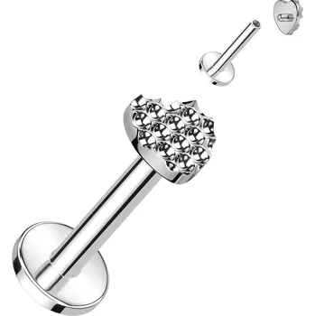Piercing Šperky4U Piercing do brady - labreta TITAN - TIT1298-1208