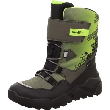 Chlapecká zimní obuv Dětské zimní boty ROCKET Green/Black Gore-Tex, Superfit , 1-000409-7000, zelená - 37
