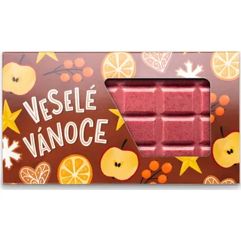Čokoláda Choklid Veselé Vánoce | Malina 100% 60 g
