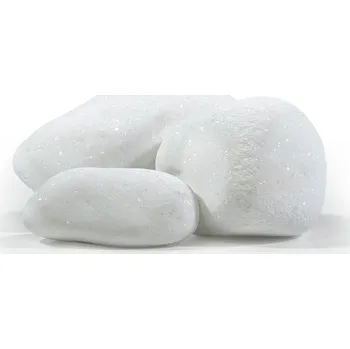 Přírodní kámen Granulati Zandobbio Okrasné valouny Thassos White 60 - 100 mm (koš) 600 kg