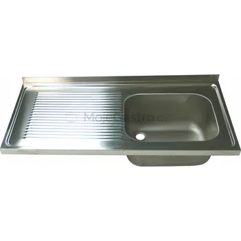 Nerezový dřez OEM Dřezová deska 1300x600mm 1x(500x400x250)P