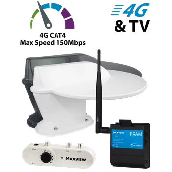 Příjem digitálního pozemního vysílání Anténa Maxview Roam Combo bílá