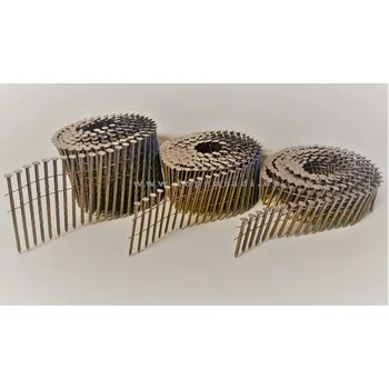 Hřebík 3,25x100 šroubové hřebíky na drátku ve svitku Bosttich N400C, Makita AN961 (4050ks)