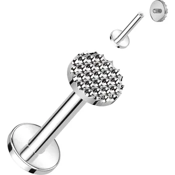 Piercing Šperky4U Piercing do brady - labreta TITAN - TIT1299-1206