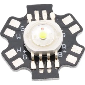 Dioda SMD 0.5W RGBW LED dioda na 20mm PCB desce
