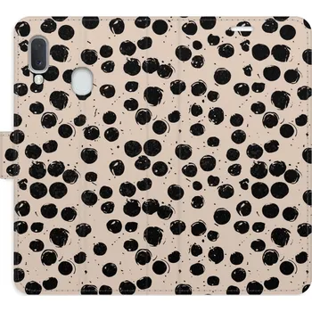 Pouzdro na mobilní telefon Flipové pouzdro iSaprio - Dotted 02 - Samsung Galaxy A20e