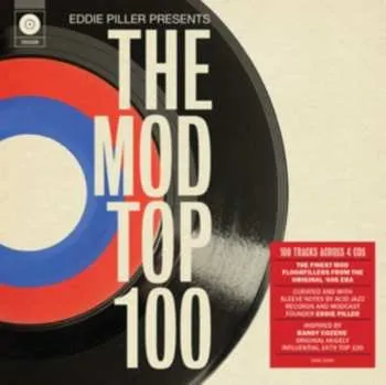 Zahraniční hudba 4CD Eddie Piller: The Mod Top 100 2024