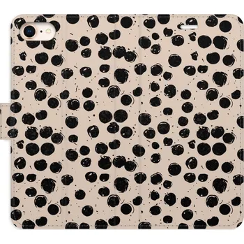 Pouzdro na mobilní telefon Flipové pouzdro iSaprio - Dotted 02 - iPhone 7/8/SE 2020