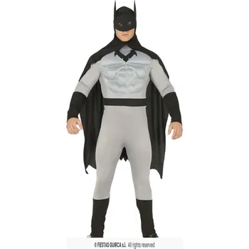 Karnevalový kostým Pánský kostým - Superhrdina, tmavý M