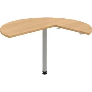 Kancelářský vozík HOBIS přídavný stůl jednací levý - FP 22 L N, dub + doprava zdarma