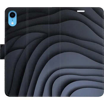 Pouzdro na mobilní telefon Flipové pouzdro iSaprio - Dark Waves - iPhone XR