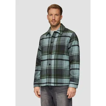 Dámské tričko s.Oliver pánská košilová bunda tyrkysovo/zelená Velikost: L