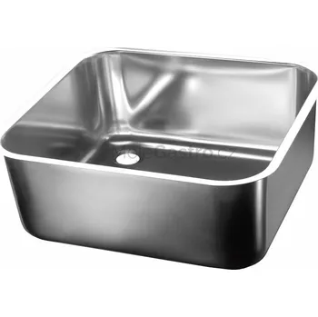 Nerezový dřez OEM Dřez lisovaný 400x340x250mm L